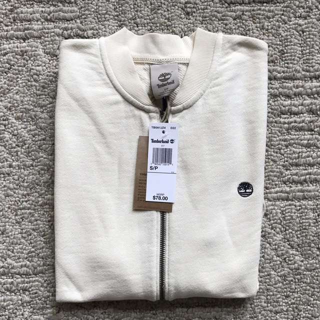 NWT Timberland Men's Exeter River Baseball Collar Jacket Full Zip up New A1JZ4