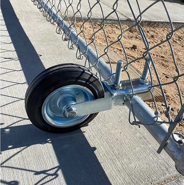 SUPPORT WHEEL FOR Lift Chain Link Cattle Fence Farm Metal Swing Gate