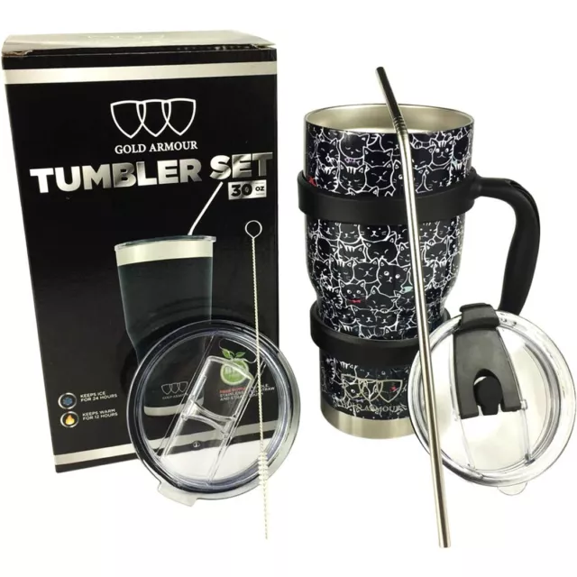 30oz Stainless Steel Insulated Tumbler Travel Mug Double Wall Vacuum coffee cup