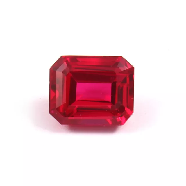 Natural Mozambique Sangre Rubí Rojo Excelente Radiante Suelto Corte Gema 9x7 MM