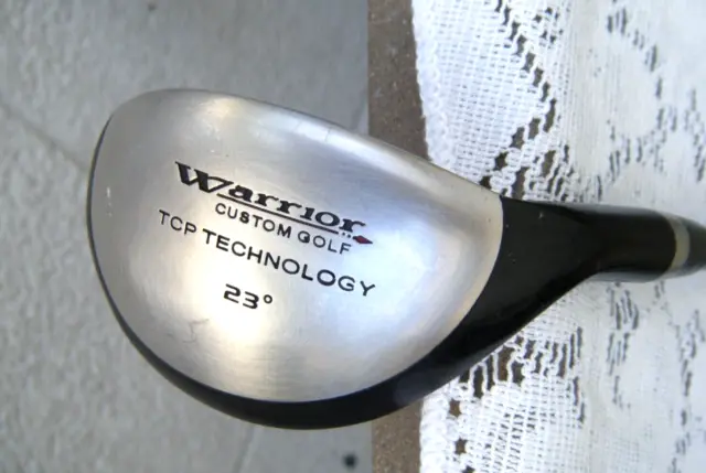 Warrior Custom Golf Tcp Technology 23* Loft-Graphite-Nice Original Grips-Rh