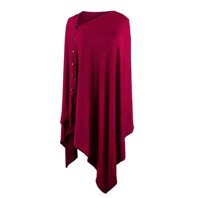 Multifunctional Soft Stretch Pregnant Breastfeeding Nursing Cover (Wine Red FS2#