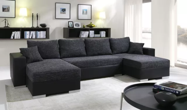 Couchgarnitur Ecksofa Eckcouch Sofagarnitur Sofa 4112200/S11  mit Schlaffunktion