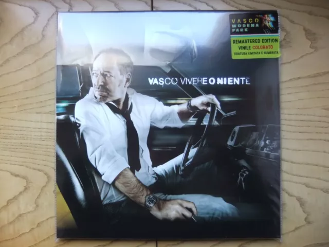 Vasco Rossi Vivere O Niente 2Lp Modena Park Colorato Numerato Anno 2017 Nuovo