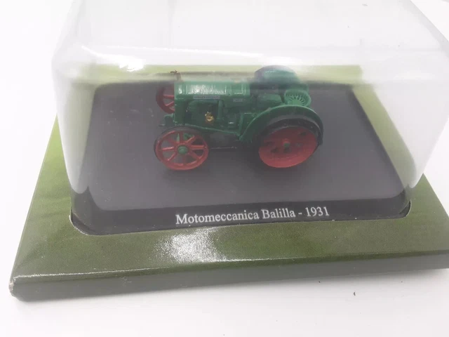 Tracteur Miniature Motomeccanica Balilla 1931 - Échelle 1/43 - Modèle Réduit Occasion Hachette