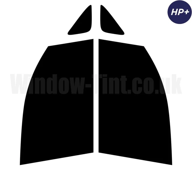 Para VW Caddy Van 2003+ Carbono Ventana Precorte Tinte Trasero 5