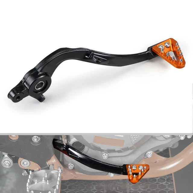 Levier De Frein Compatible KTM EXC-F 250 4T (2007-2010) - Alliage Aluminium, Réglable - Ref 54813002100