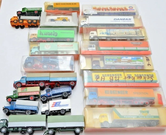 Modellino Auto Roskopf Scala 1:87 - Camion E Autobus Mercedes, Ford, MAN, Saurer (usato, Con Scatola)
