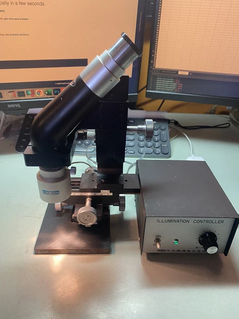 Chuo Seiki Microscope W Illumination Controller Fully Working Japan 120v 9505