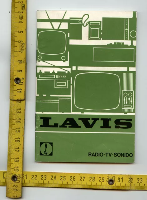 Lavis - Catalogo De Bolsillo Sonido Radio Tv Año 1979 - Coleccion