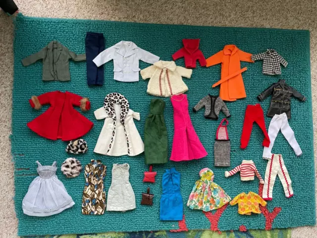 Vintage Barbie HUGE CLONE CLOTHES LOT - BRITISH COLONY - HK - PREMIER OTHER