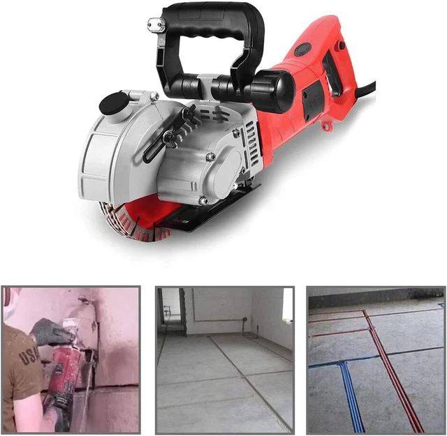 Wall Grooving Machine, Channels Cutter, Concrete Cutting Machine for Cutting Slo