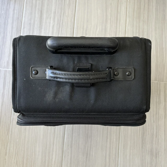 Vintage Tumi Ballistic Nylon Suitcase 22" Carry-on Wheeled Black Luggage 2243D4 3