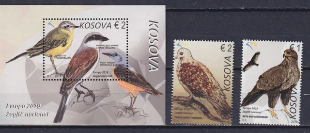 Kosovo 2019 Europa CEPT, Fauna, Birds MNH**