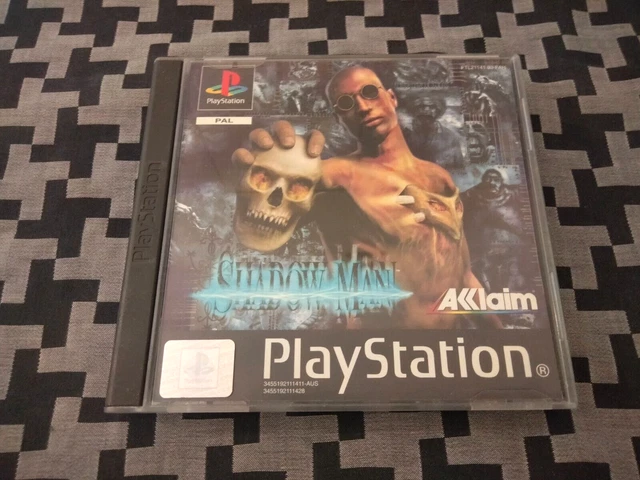 Jeu Shadowman Complet Sur PlayStation 1 (PS1) - Version Française TTBE - En Très Bon état