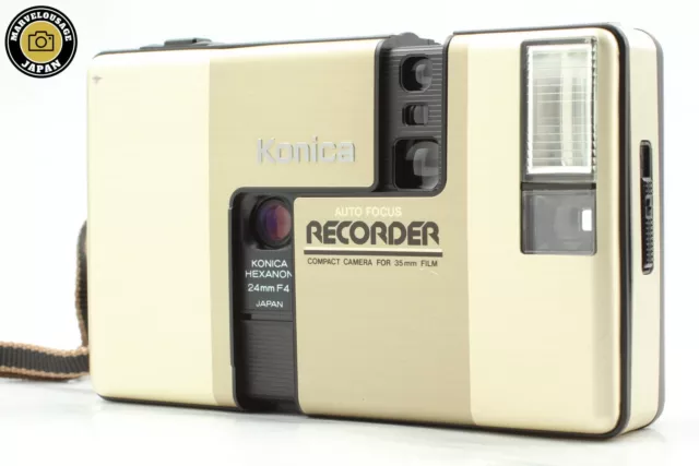 [Cerca de MINT] Cámara de película Konica Recorder Half Frame de 35 mm de...