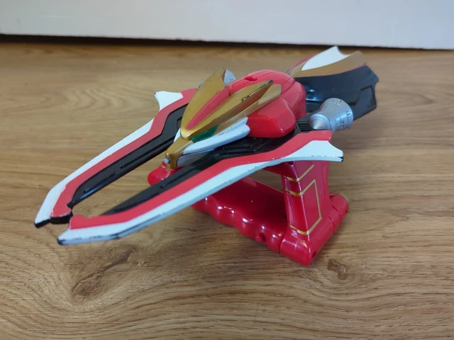 POWER RANGERS WILD Force Jungle Blaster Red Toy Falcon Sounds Tested ...