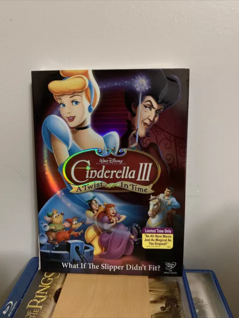 Cinderella III: A Twist in Time (DVD, 2007) New. Sealed