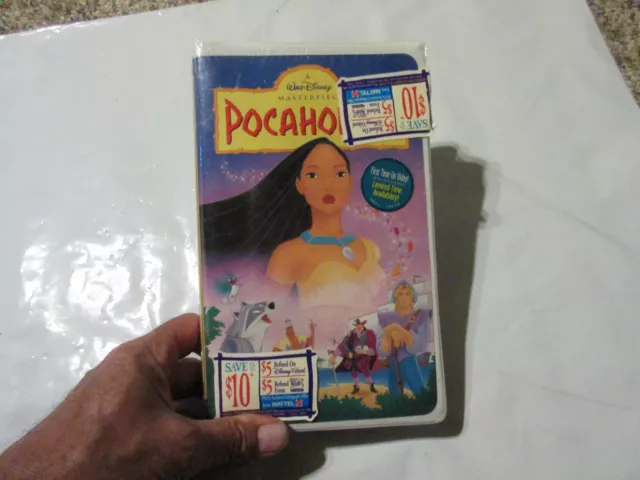 Walt Disneys Pocahontas (1996) VHS First Time on Video Brand New Factory Sealed