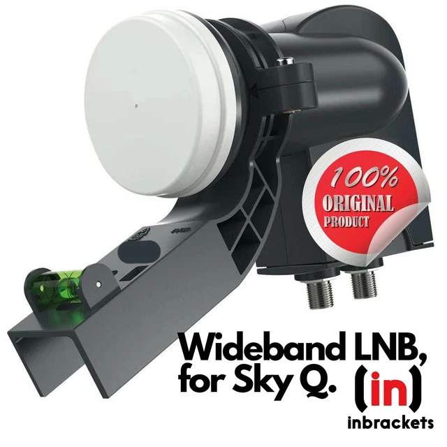 WIDEBAND LNB FOR sky q Freesat 4k g3 box fits MK4 zone 1 or 2 satellite