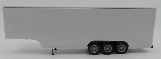 Remorque à Plate-forme Wiking Au 1/87 - Modèle Henschel Beige-vert, Prêt à Exposer, Neuf Sous Boîte