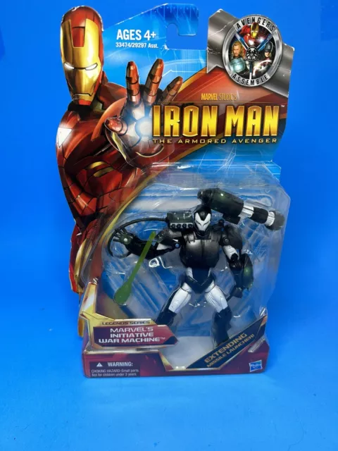 Marvel Legends Series 2010 Hasbro Iron Man Initiative War Machine Read