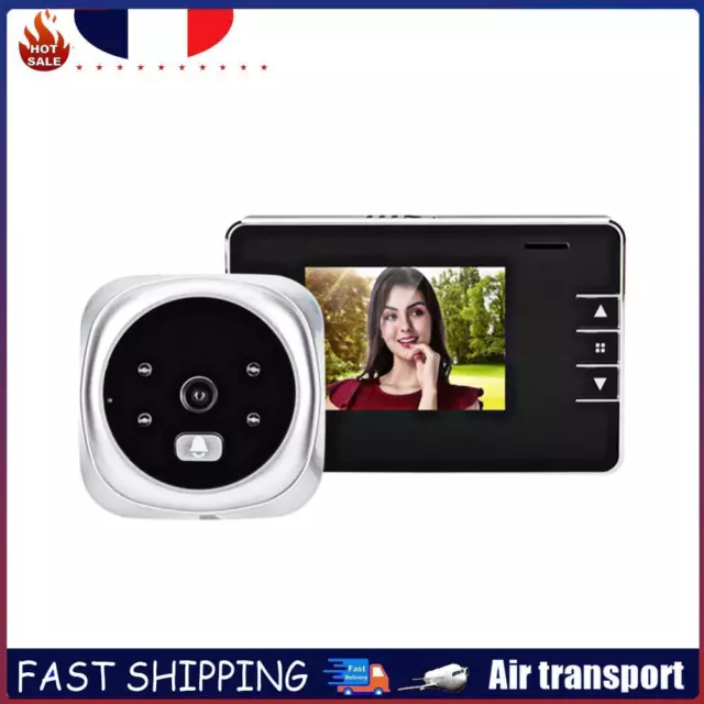 Digital Video Door Bell Camera Night Vision Viewer Peephole Outdoor Door Eye FR