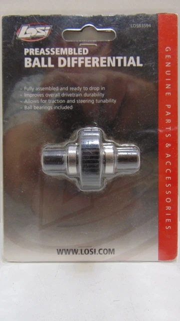 Team Losi LOSB3594 Preassembled Ball Differential for Slider, HR, Strike NIB  GS