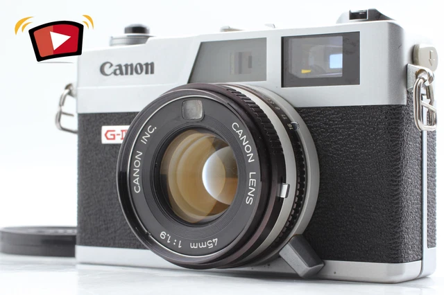 フィルムカメラ Canon G-III QL 45mm F1.9 Canon QL レンジファインダーカメラ 45mm f1.9セット