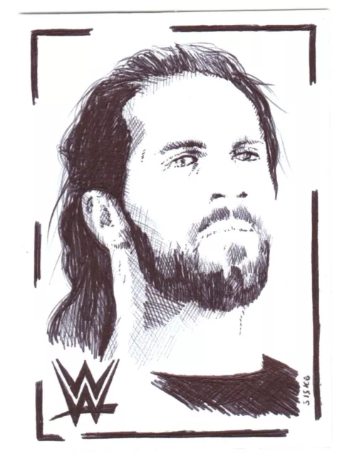 How To Draw Seth Rollins Step by Step Drawing Guide by Dawn  DragoArt