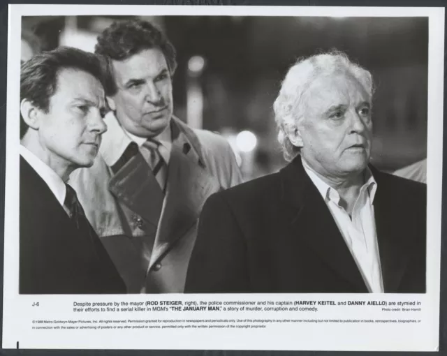 The January Man ’88 HARVEY KEITEL DANNY AIELLO ROD STEIGER