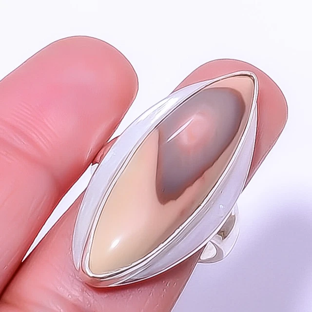 Imperial Jasper - Guadalajara 925 Sterling Silver Solitaire Ring 9 R16