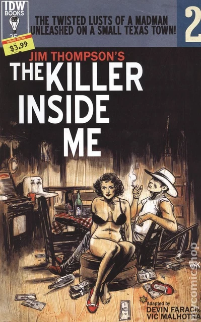 Jim Thompson Killer Inside Me #2SUB Hack Variant FN 2016 Stock Image