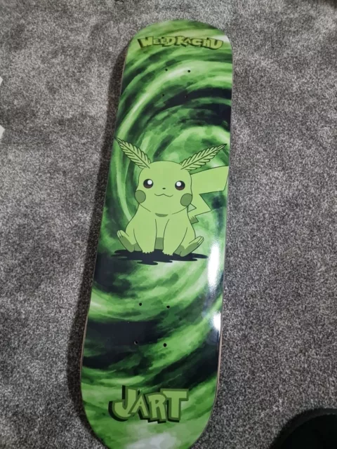 Pikachu Skateboard Deck Jart Skateboards 3