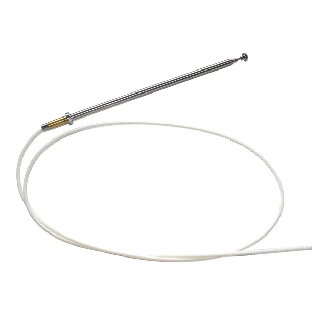 Teleskopantenne 5,6m Metallteleskop-Antenne Für Mercedes-Benz W201 - 95 Cm Lang, Ausziehbar, Für AM/FM Radio Universal Antenne Auto