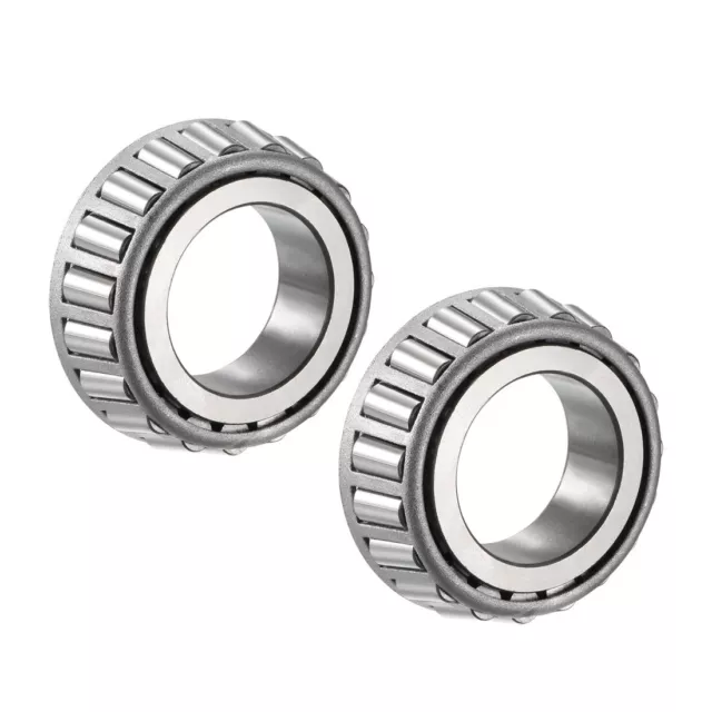 2pcs L44643 Tapered Roller Bearing Single Cone 1" Bore 0.58" Width