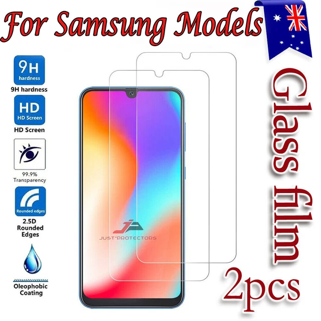 2X For Samsung Galaxy A21S A12 A52 A20 A51 A11 Tempered Glass Screen Protector