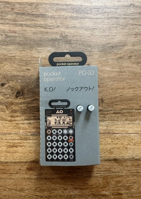 PO-33 K.O! teenage engineering サンプラー Amazon.com: Teenage Engineering Pocket Operator PO-33 K.O.