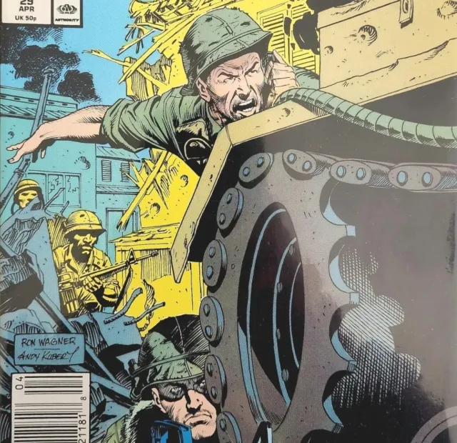 1989 Marvel Comics The Nam #29 Comic Book Vintage Vietnam Military