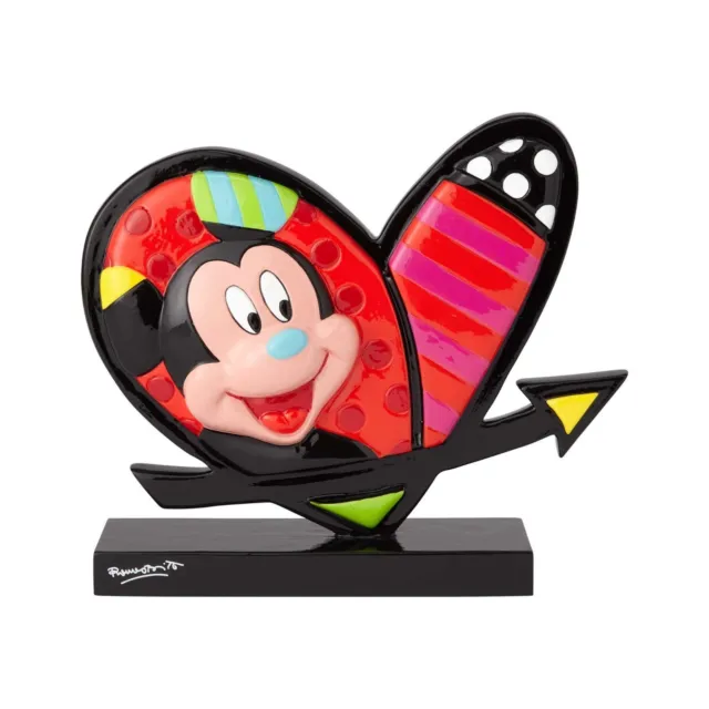 Disney By Britto Mickey Minnie Heart Figurine