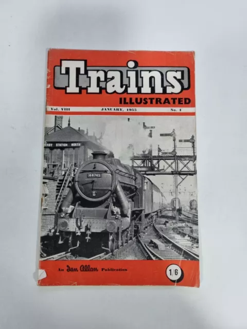 Trains Illustrated January 1955 Vol. VIII No.1