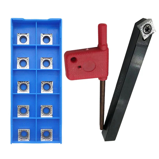 Premium SSDCN1010H09 Cutter Lathe Turning Holder with 10PCS SCGT09T304 AK H01