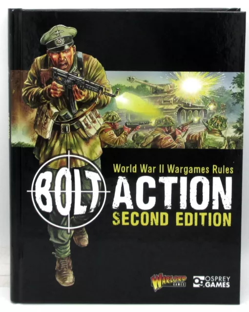 Bolt Action 2nd Edition 401010001 World War II Wargame Rules (Book) Warlord