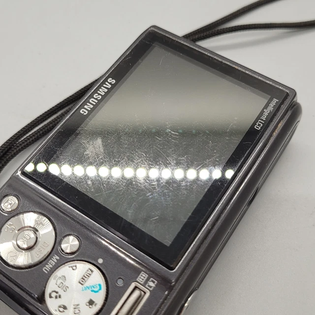 Samsung PL55 12,2 megapixel fotocamera digitale compatta testata nera 16