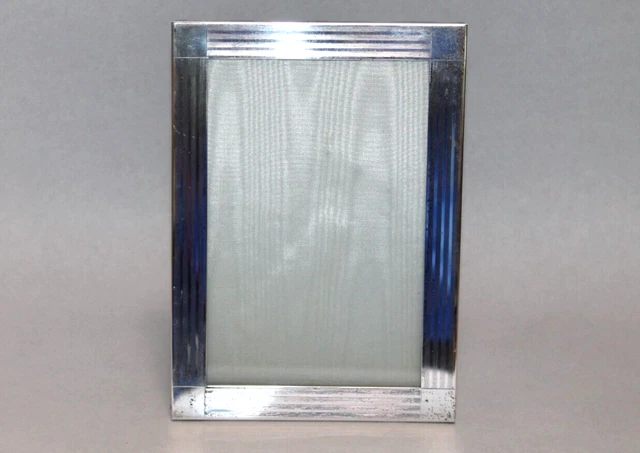 Vintage Tiffany & Co Sterling Silver Picture Frame 7" x 5" Striped Vintage Tiffany & Co Sterling Silver Picture Frame 7" x 5" Striped