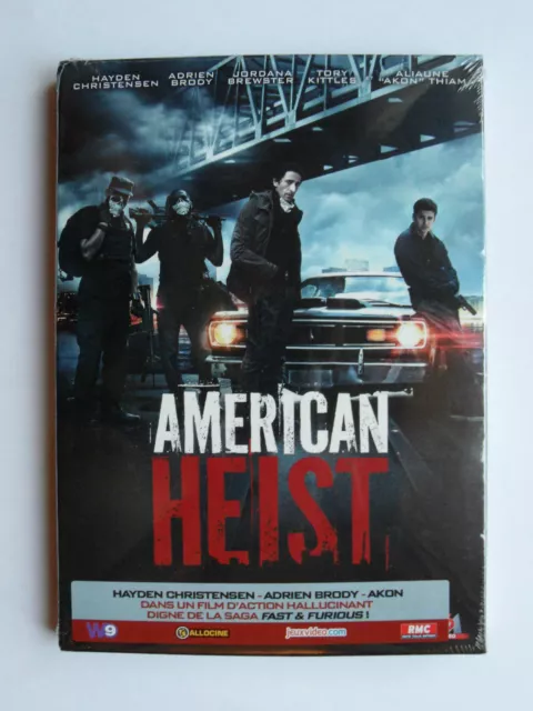 DVD American Heist , avec Hayden Christensen , NEUF !
