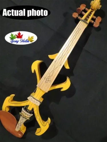 Rare model crazy - 2 Song art streamline 5strings yellow 4/4 electric violin