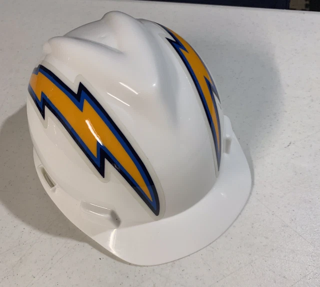 San Diego Chargers NFL Medium Football Helmet Style Hard Hat MSA
