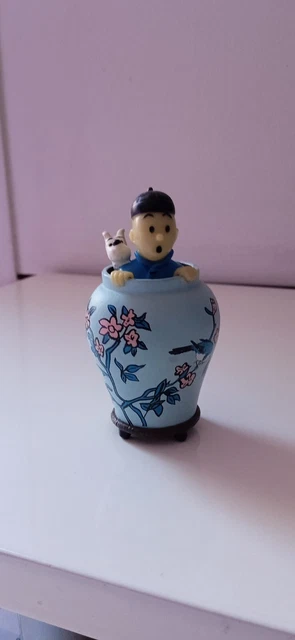 Tintin - Figurine Pixi 46951 - Le Lotus bleu - La potiche - 16 cm