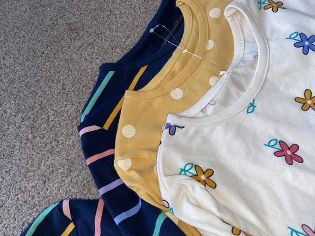 Twin Girls Peplum Top Bundle 6-7 Years NEW 3